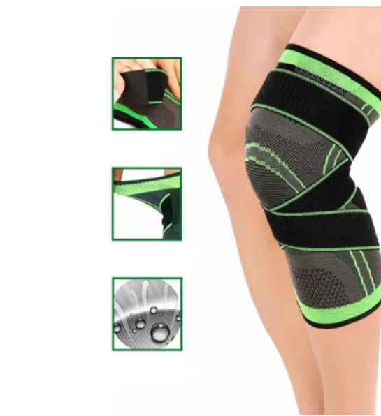 KneeForce Pro™ – Joelheira com Compressão Inteligente e Massagem