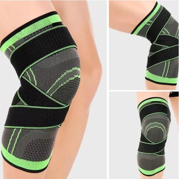 KneeForce Pro™ – Joelheira com Compressão Inteligente e Massagem