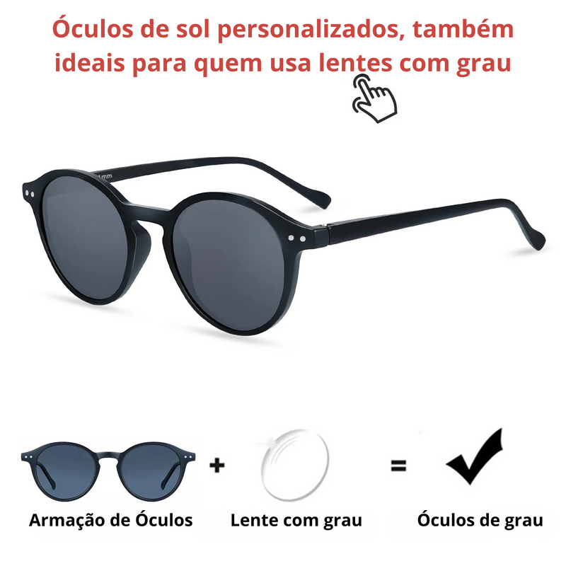 Óculos de Sol Sunliz Unissex – Polarização Premium e Proteção UV400