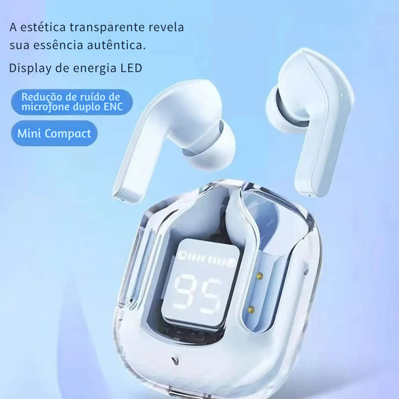 Fone Bluetooth Sun NewAir 2025 – Som HiFi, BT 5.3, Microfone e IPX4
