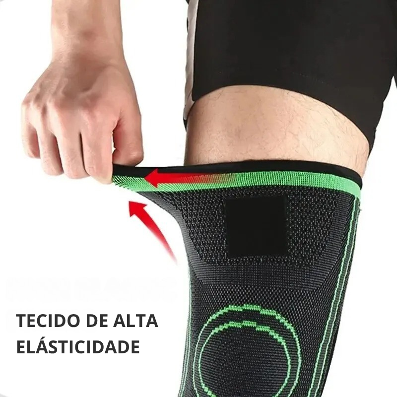 KneeForce Pro™ – Joelheira com Compressão Inteligente e Massagem