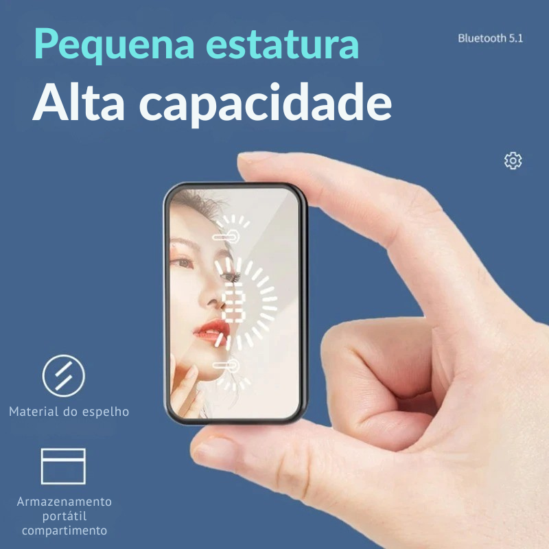 Fone Sem Fio ZenBeat – Som HD, Bluetooth 5.3 e Estojo LED Power 2200mAh