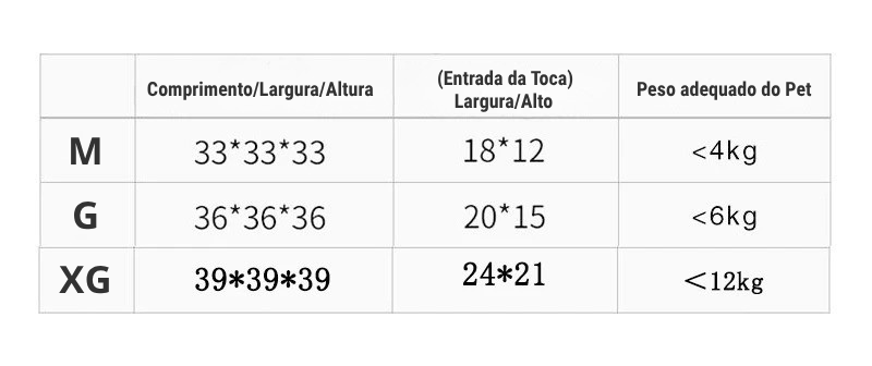 Toca Aconchegante para Gatos e Cães Pequenos – Design de Caverna com Almofada