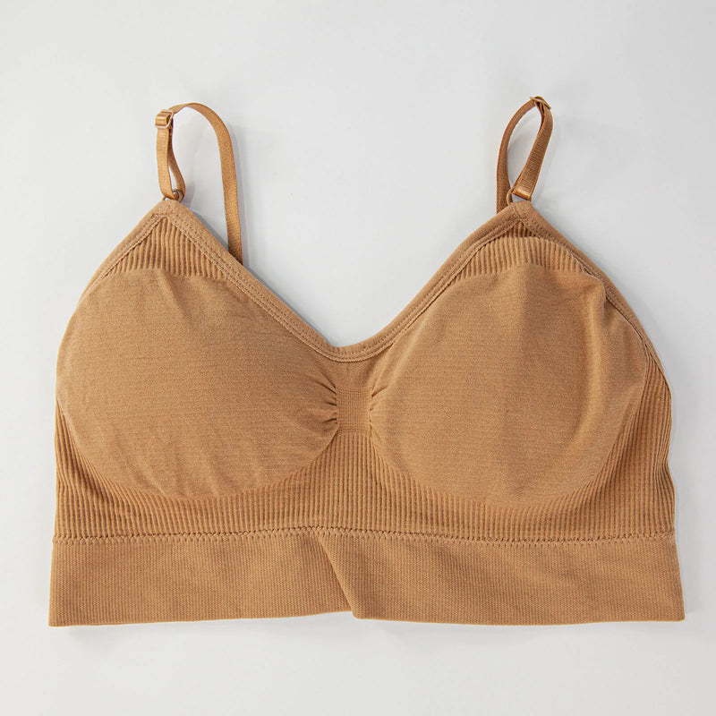 Kit com 3 Sutiãs SeamLess – Conforto, Estilo e Sem Aro (P/M/G/GG)