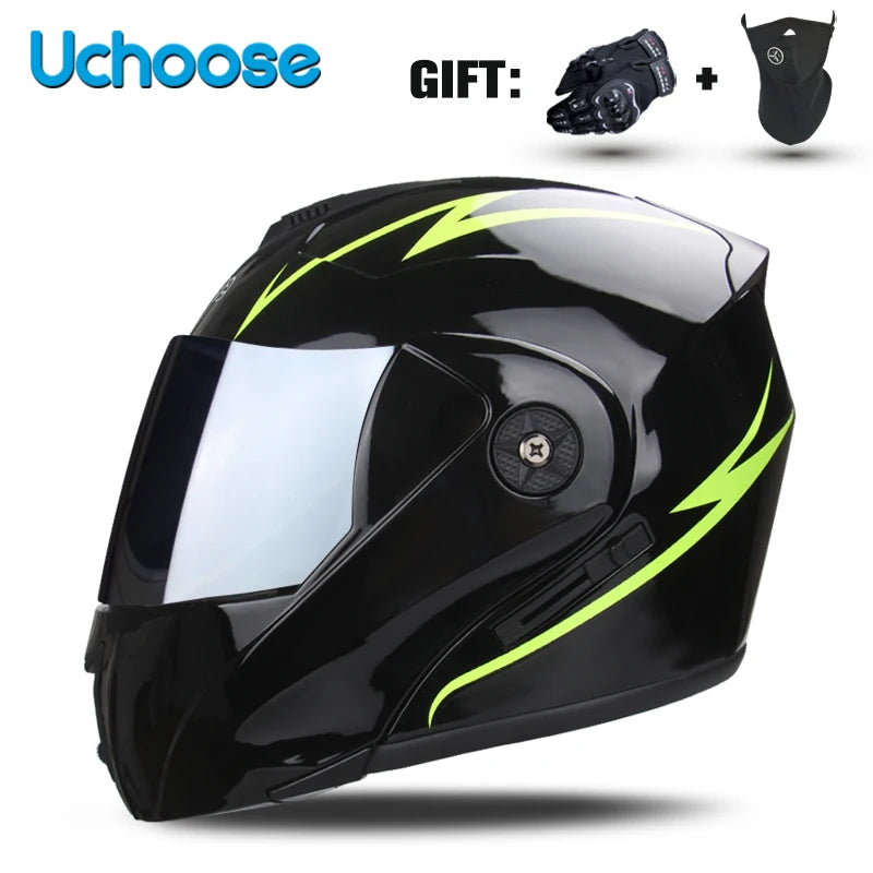Capacete Modular YOUCHOOSE com Certificação DOT + Brindes Exclusivos
