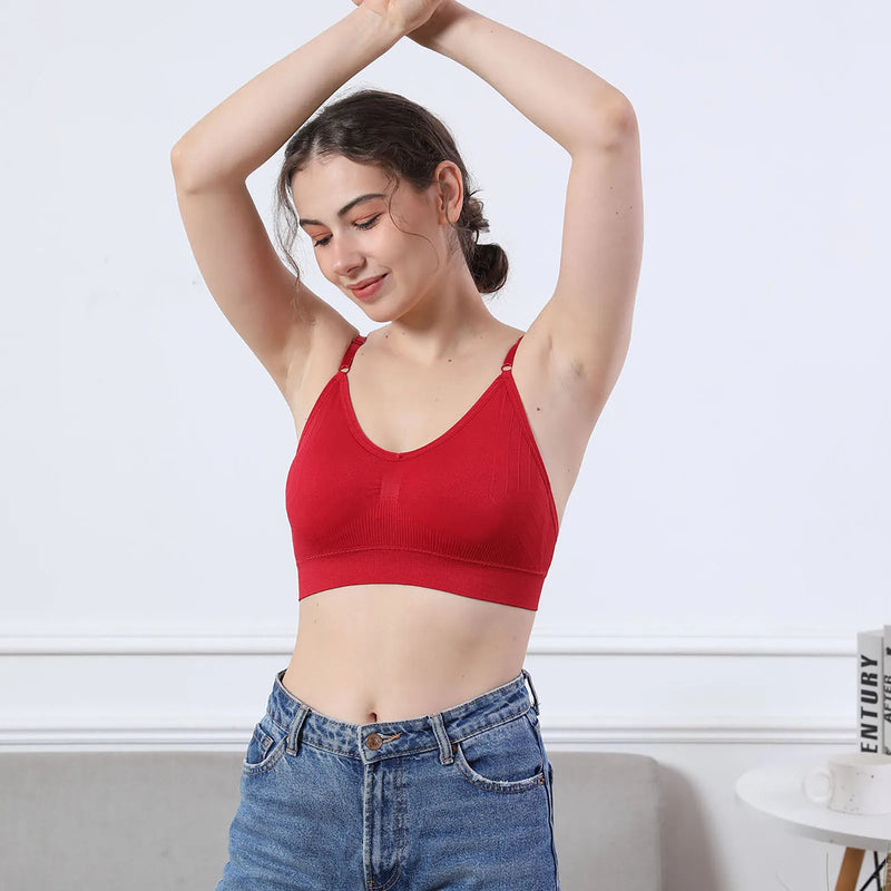 Sutiã Lisse – Lingerie Sem Costura, Conforto Esportivo e Sensual (P/M/G/GG)