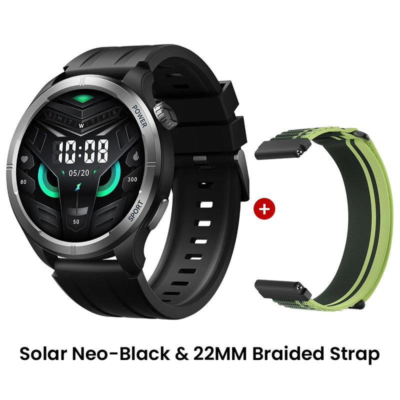 Smartwatch HAYLOU Solar Neo – Tela HD, Chamadas e Monitoramento 24h