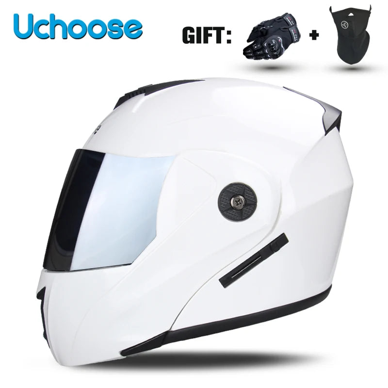 Capacete Modular YOUCHOOSE com Certificação DOT + Brindes Exclusivos
