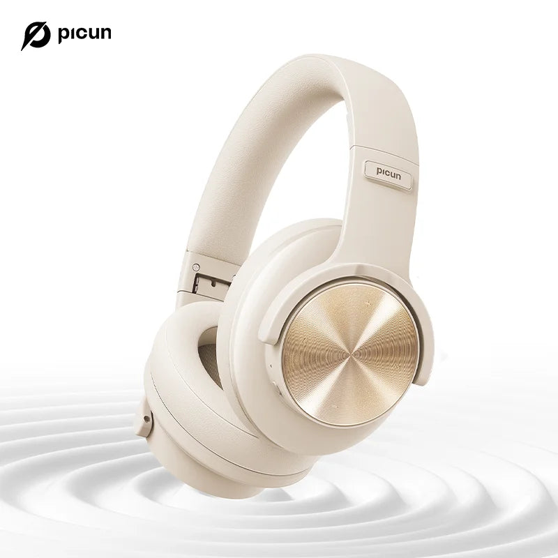 Fone Bluetooth Picun B8 – Som Hi-Fi, 120h de Bateria e Conforto Over-Ear