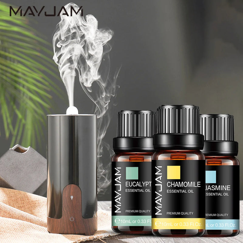 MAYJAM Óleo Essencial Natural 10ml – Difusor, Banho e Massagem