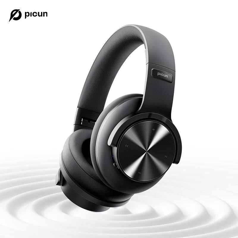 Fone Bluetooth Picun B8 – Som Hi-Fi, 120h de Bateria e Conforto Over-Ear