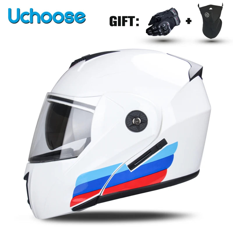 Capacete Modular YOUCHOOSE com Certificação DOT + Brindes Exclusivos