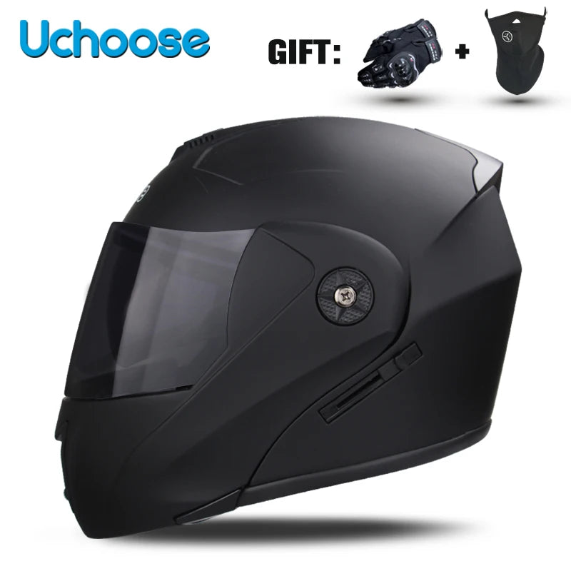 Capacete Modular YOUCHOOSE com Certificação DOT + Brindes Exclusivos