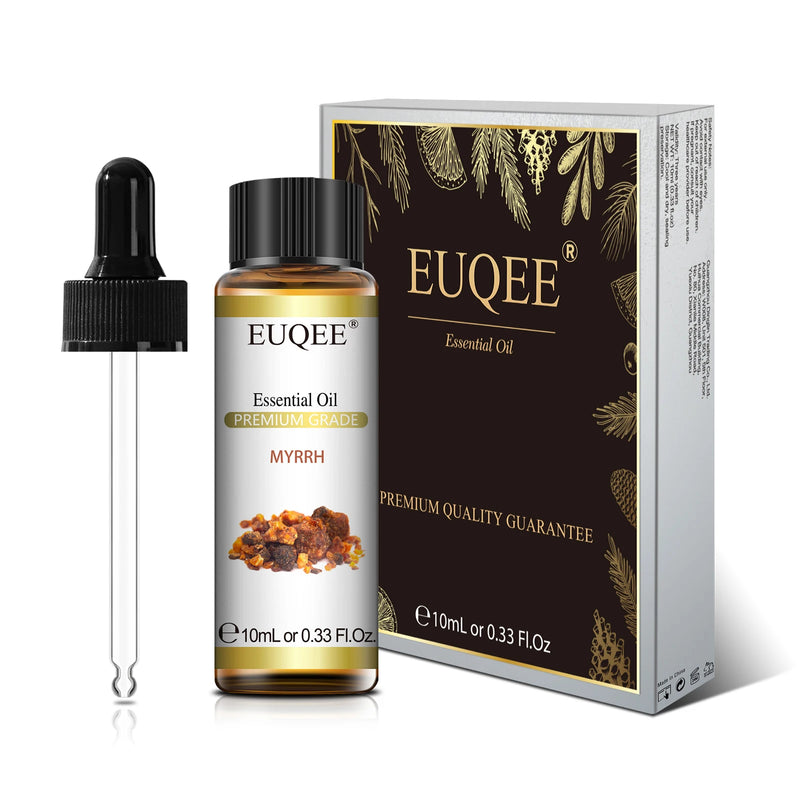 EUQEE Óleo Essencial Orgânico 10ml – Difusor, Spa e Massagem