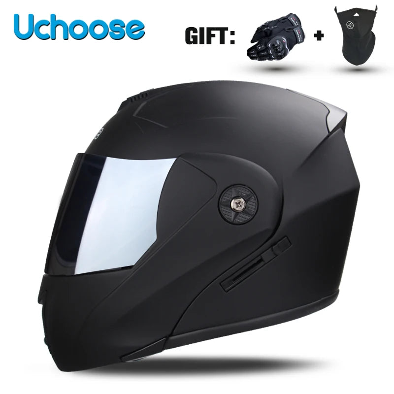 Capacete Modular YOUCHOOSE com Certificação DOT + Brindes Exclusivos