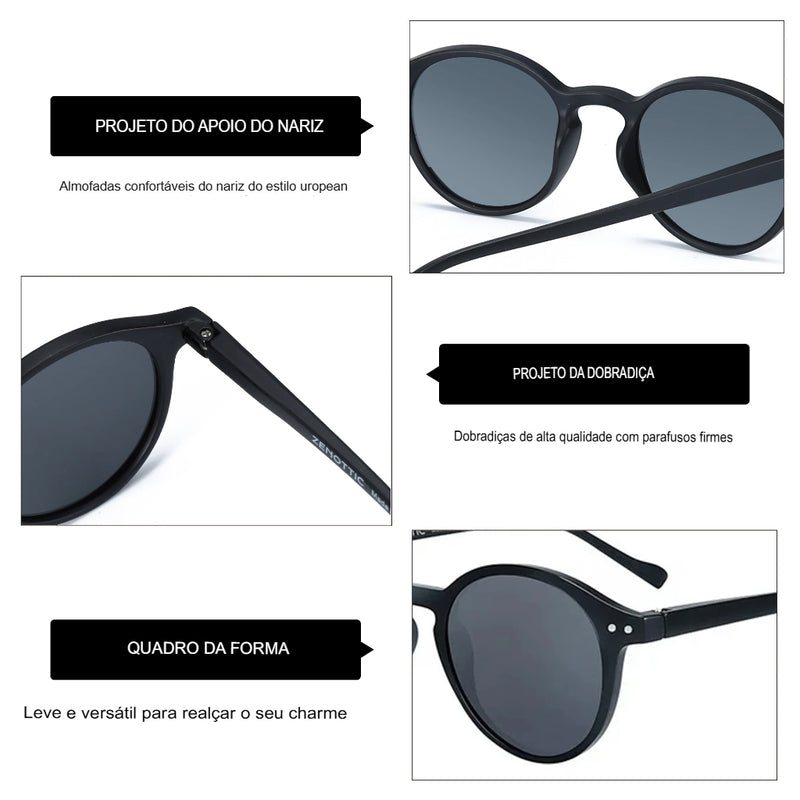 Óculos de Sol Sunliz Unissex – Polarização Premium e Proteção UV400