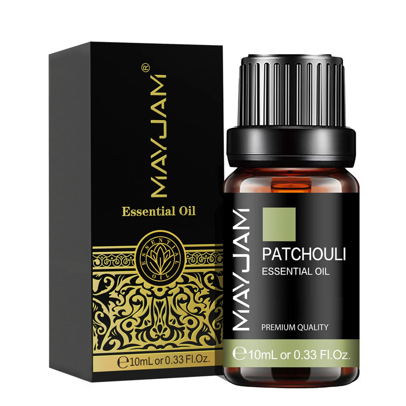 MAYJAM Óleo Essencial Natural 10ml – Difusor, Banho e Massagem