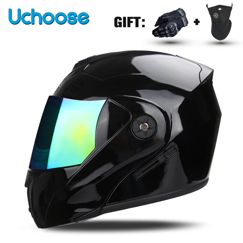 Capacete Modular YOUCHOOSE com Certificação DOT + Brindes Exclusivos