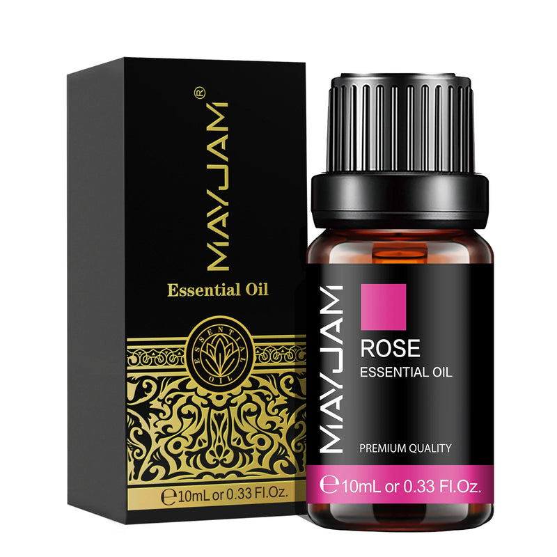MAYJAM Óleo Essencial Natural 10ml – Difusor, Banho e Massagem