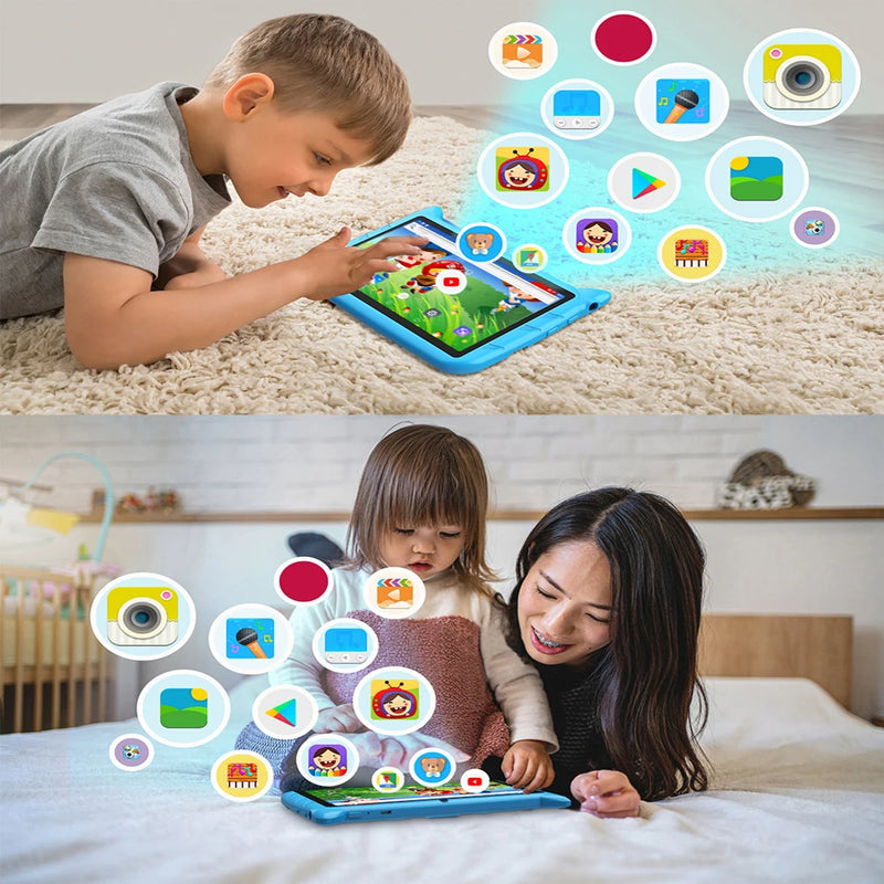Tablet Infantil SunnyCat KidiTab 7” – Android 13, 4GB+64GB, Wi-Fi 5G e Brinde Capinha