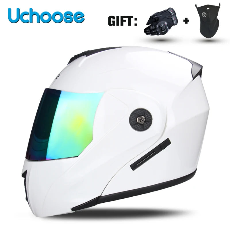 Capacete Modular YOUCHOOSE com Certificação DOT + Brindes Exclusivos