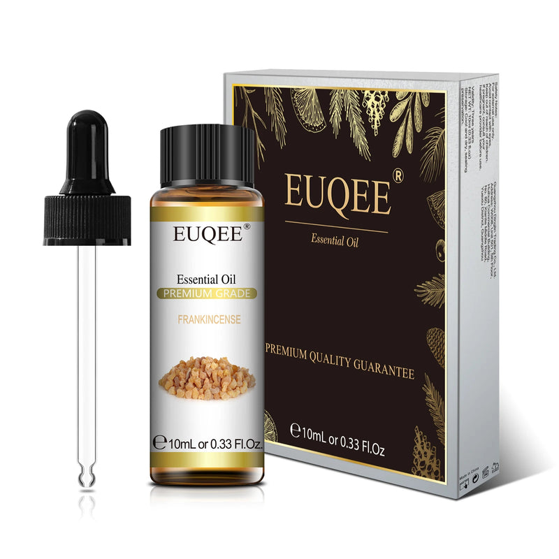 EUQEE Óleo Essencial Orgânico 10ml – Difusor, Spa e Massagem