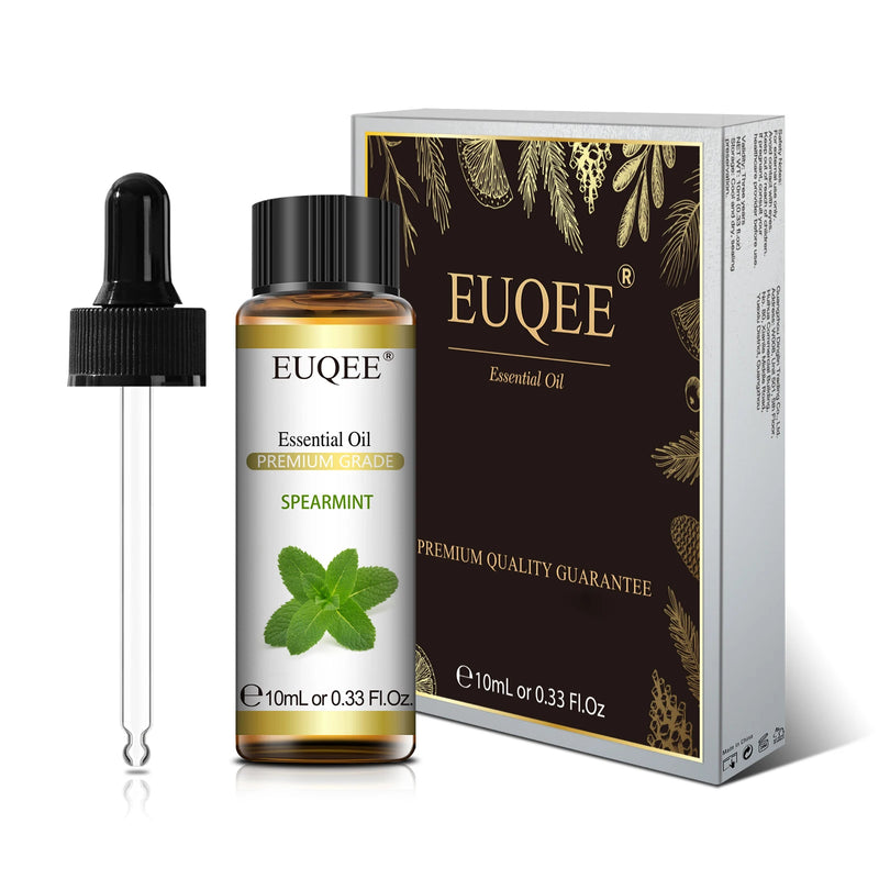 EUQEE Óleo Essencial Orgânico 10ml – Difusor, Spa e Massagem