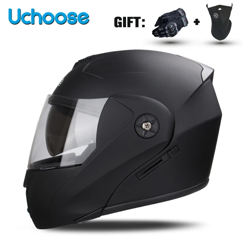Capacete Modular YOUCHOOSE com Certificação DOT + Brindes Exclusivos