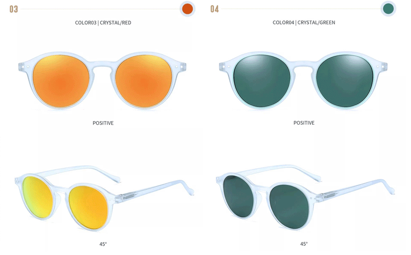 Óculos de Sol Sunliz Unissex – Polarização Premium e Proteção UV400