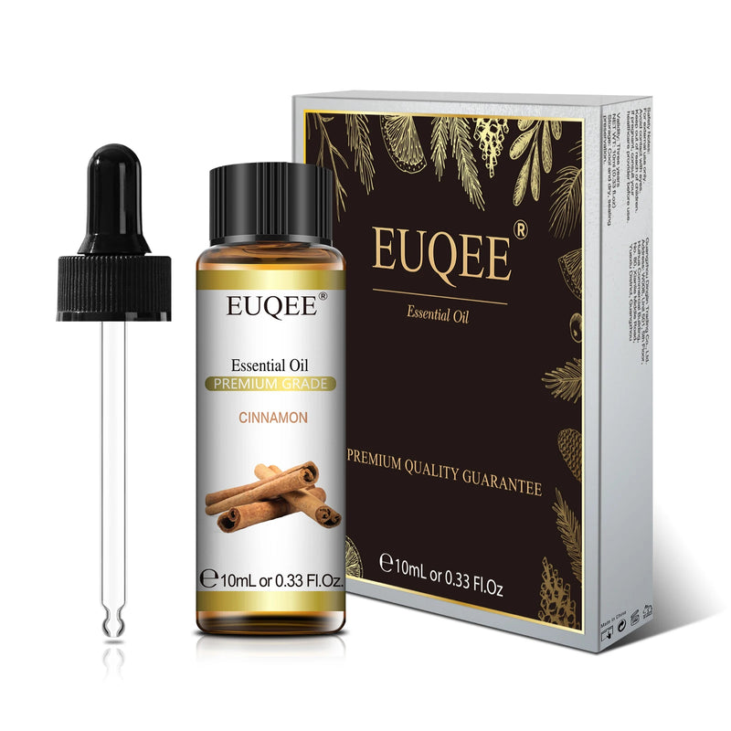 EUQEE Óleo Essencial Orgânico 10ml – Difusor, Spa e Massagem