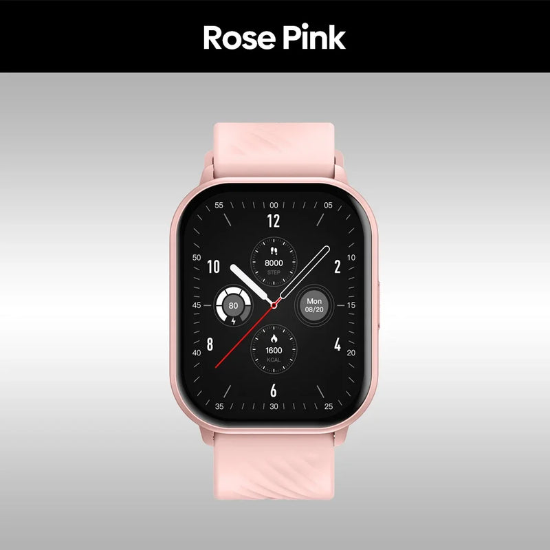 Smartwatch Zeblaze GTS 3 com Chamadas, Tela HD e +100 Modos Esportivos