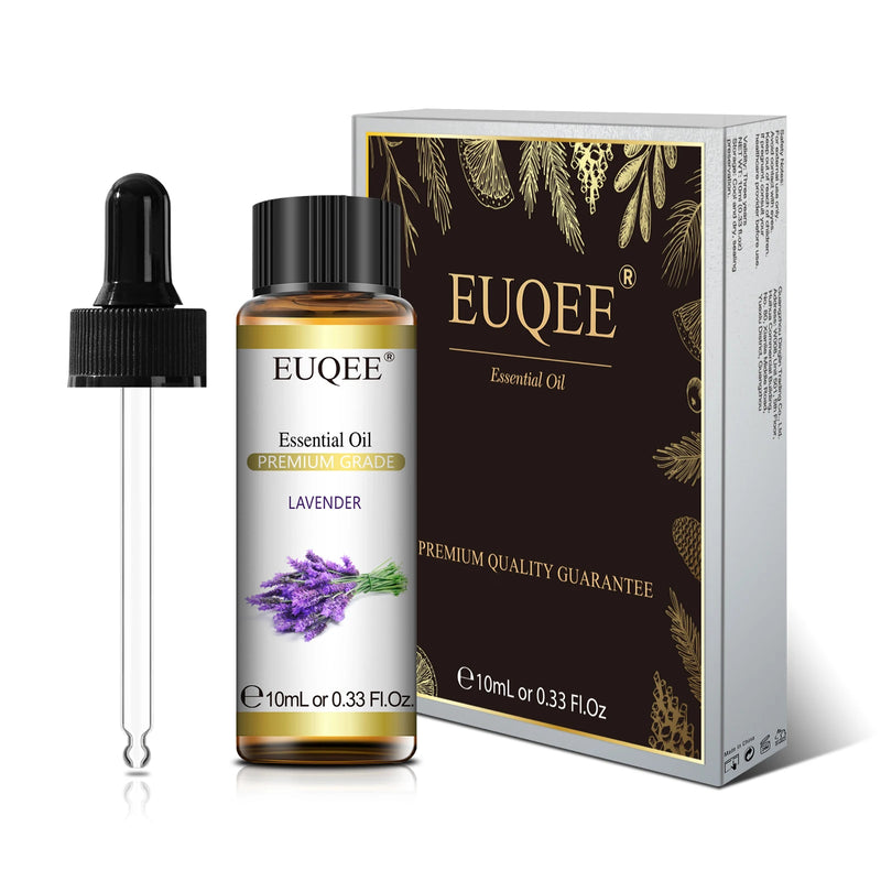 EUQEE Óleo Essencial Orgânico 10ml – Difusor, Spa e Massagem
