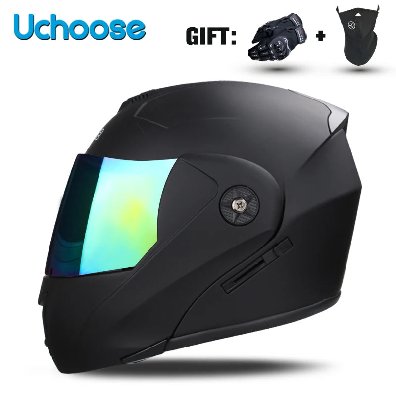 Capacete Modular YOUCHOOSE com Certificação DOT + Brindes Exclusivos